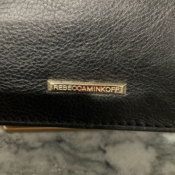 Rebecca Minkoff Quilted Black‎ Leather Crossbody Bag - Picture 9 of 12